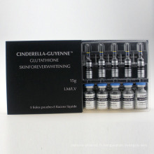 3000mg peau cosmétique blanchissant l&#39;injection réduite de glutathion